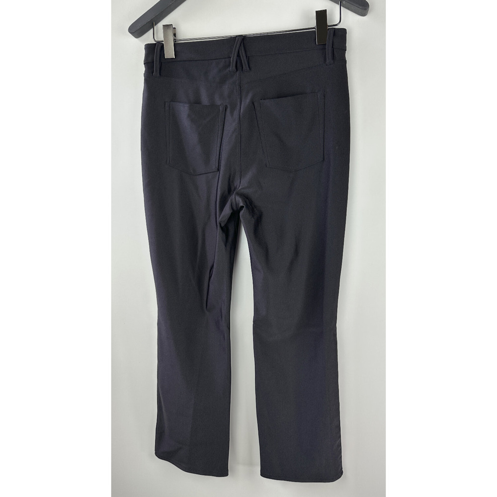 Good American Shine Compression Good Waist Straight Pant Black Womens Size 10 30 - Picture 8 of 9